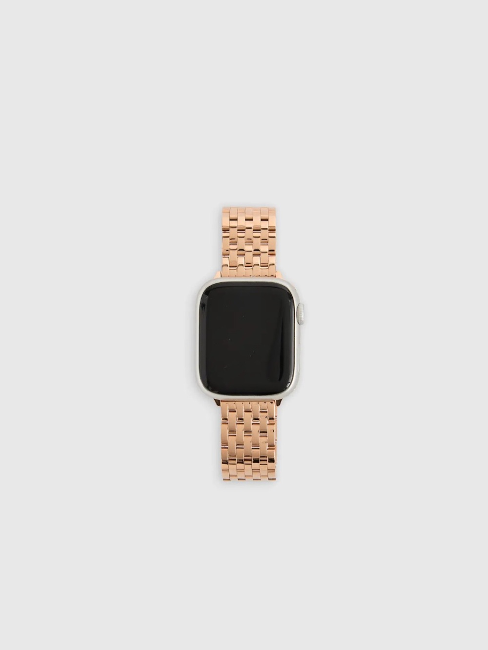 NIB QUINCE Stainless Steel Bracelet Band Rose Gold 38mm-42mm